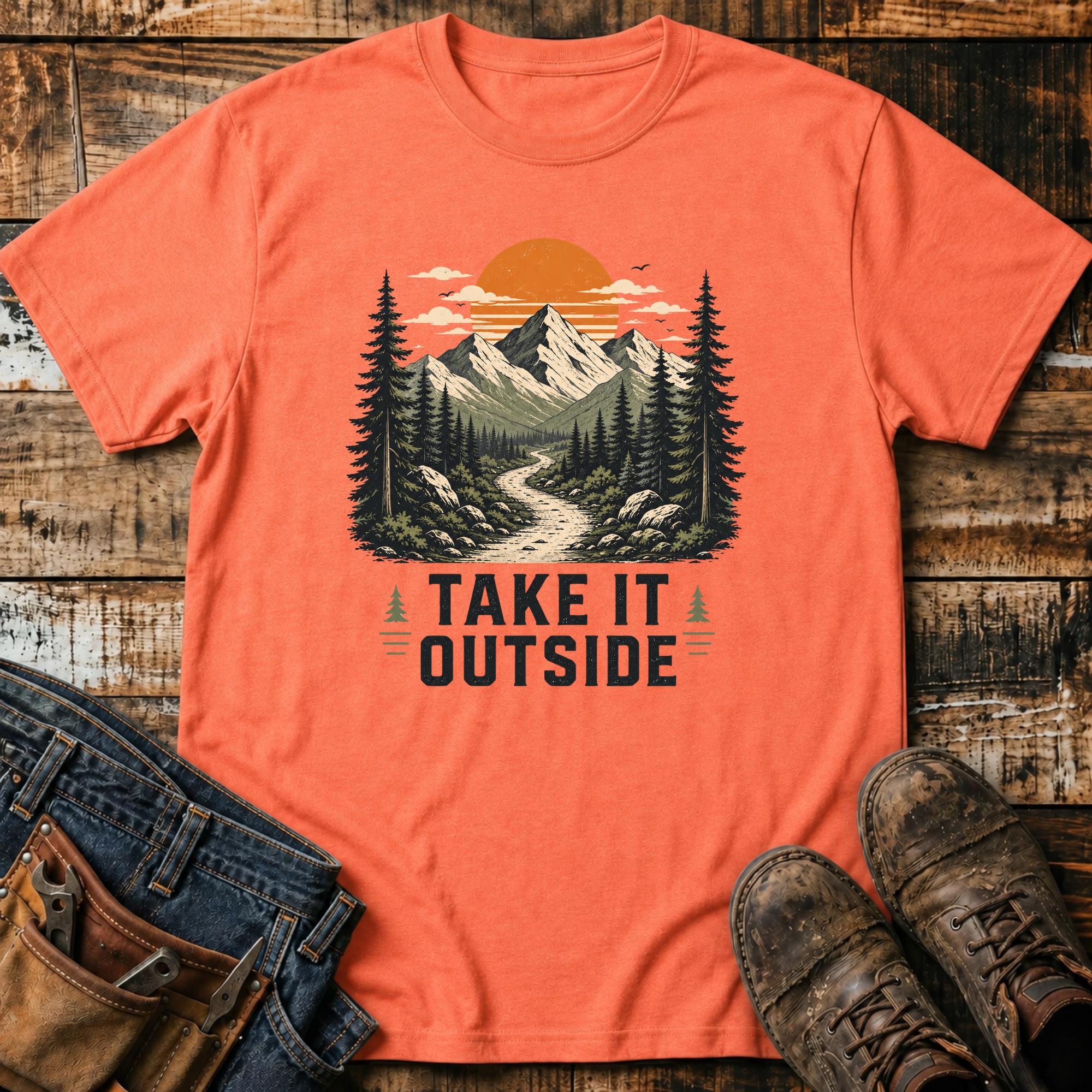Take It Outside Mountain T-Shirt