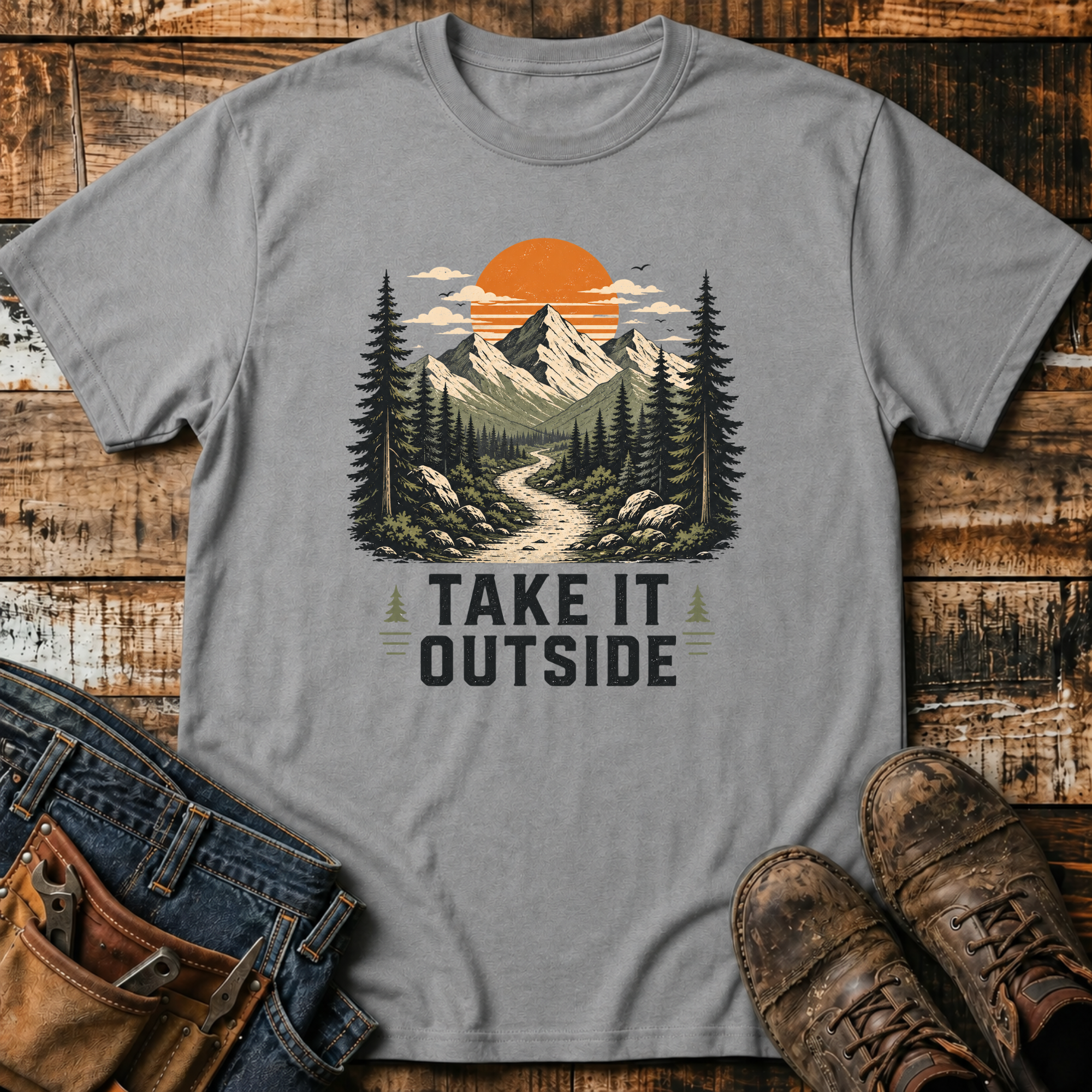 Take It Outside Mountain T-Shirt