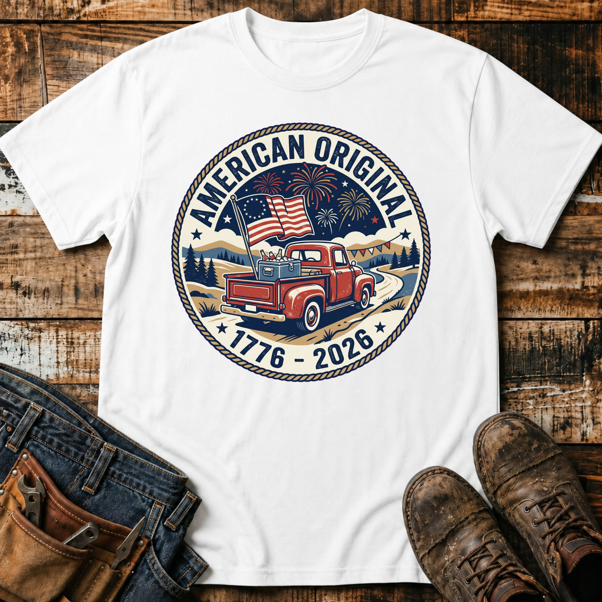 Vintage American Original Truck T-Shirt