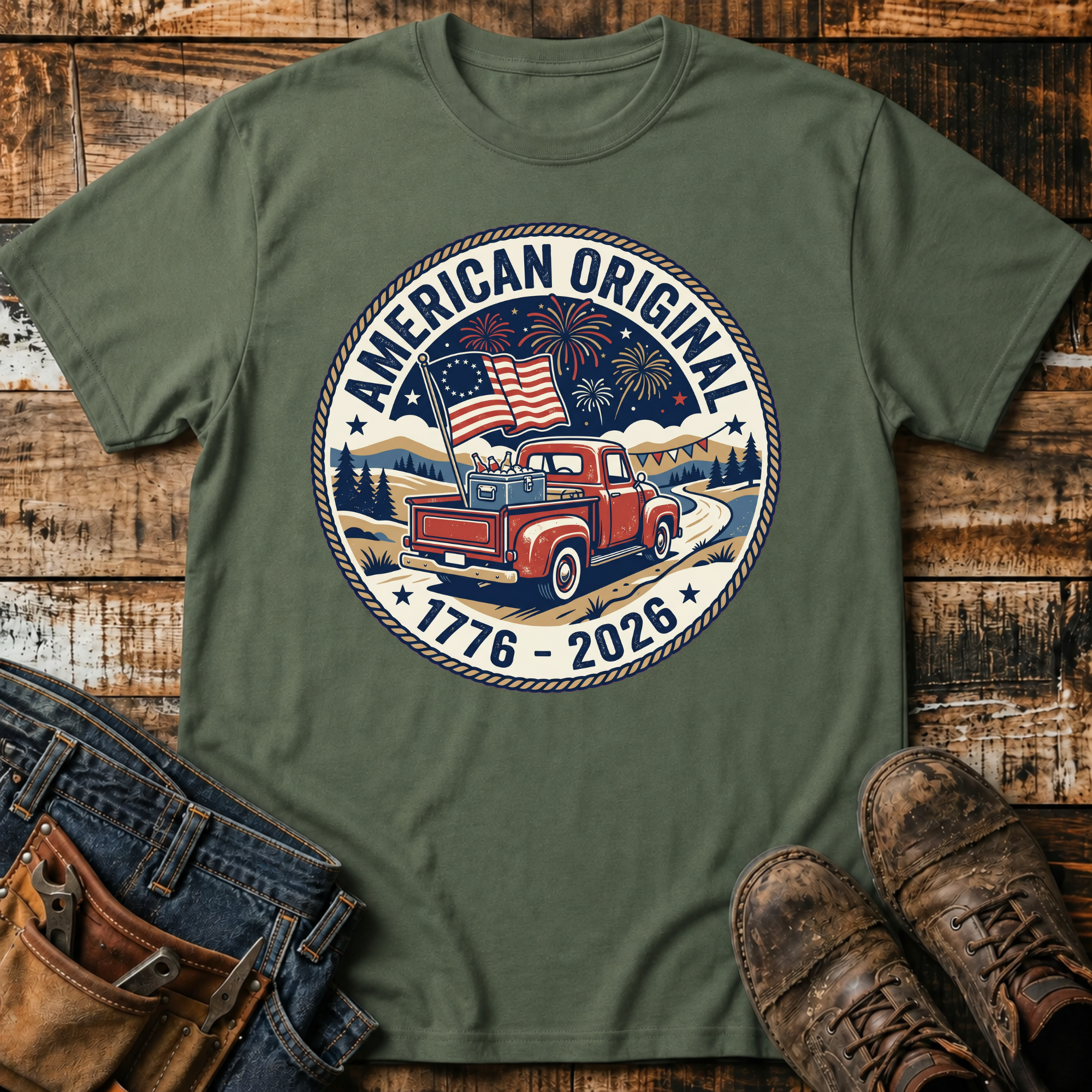 Vintage American Original Truck T-Shirt