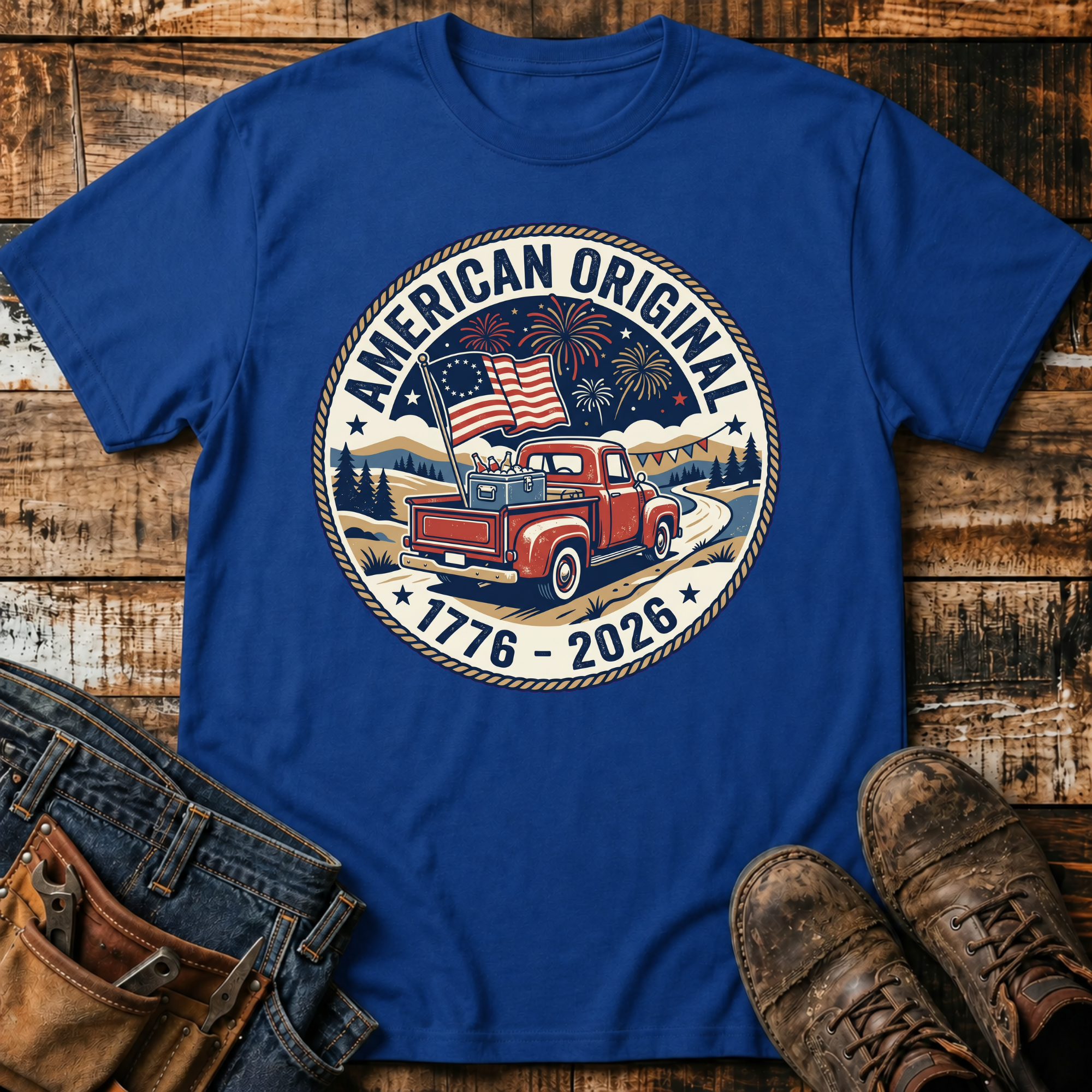 Vintage American Original Truck T-Shirt