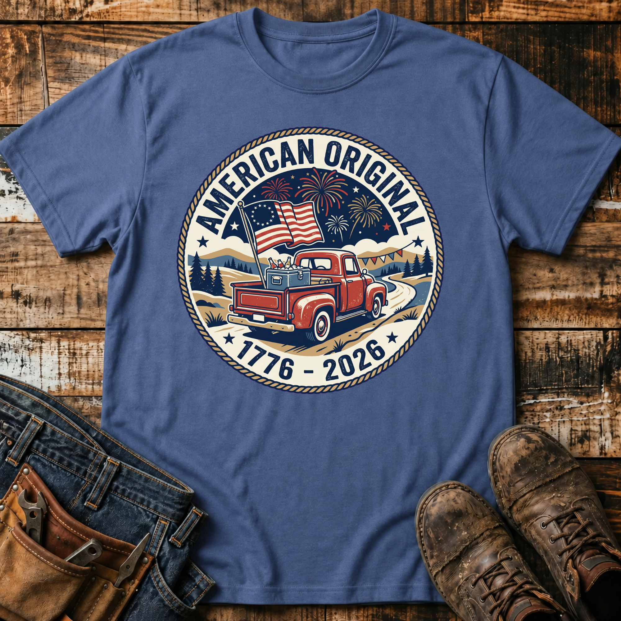 Vintage American Original Truck T-Shirt