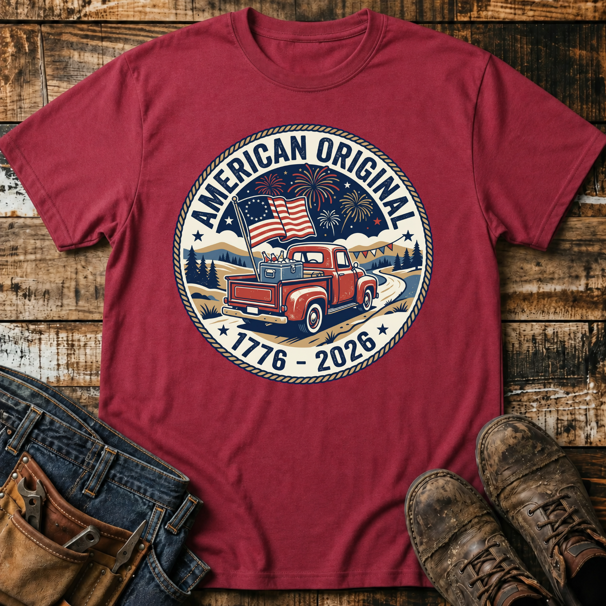 Vintage American Original Truck T-Shirt
