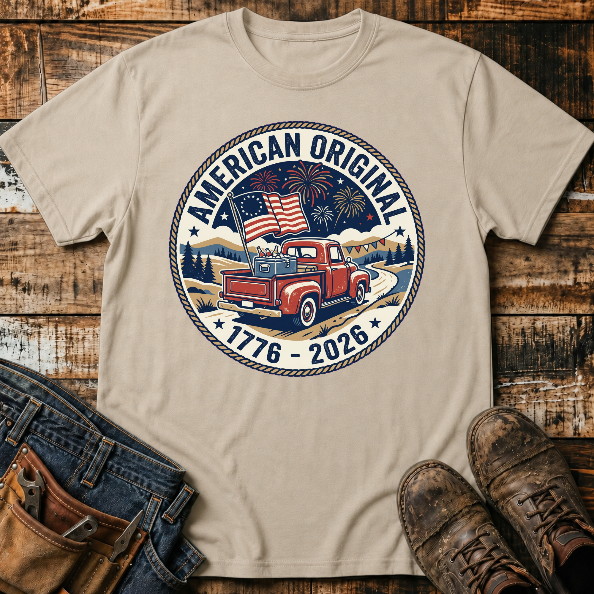 Vintage American Original Truck T-Shirt