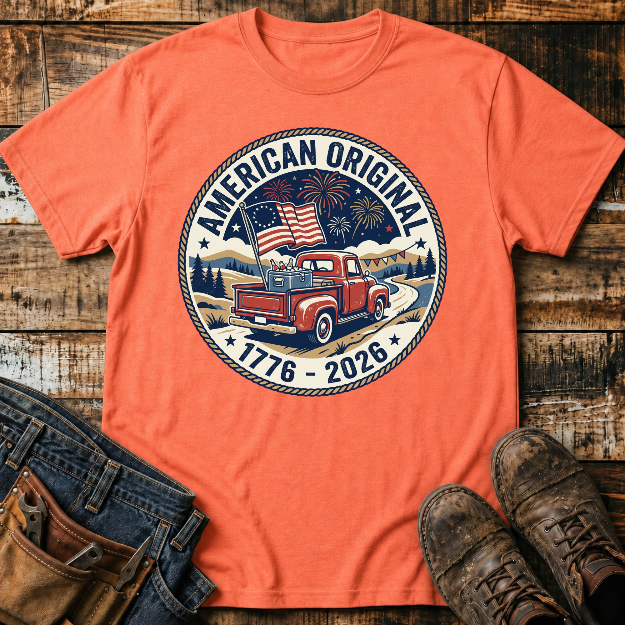 Vintage American Original Truck T-Shirt
