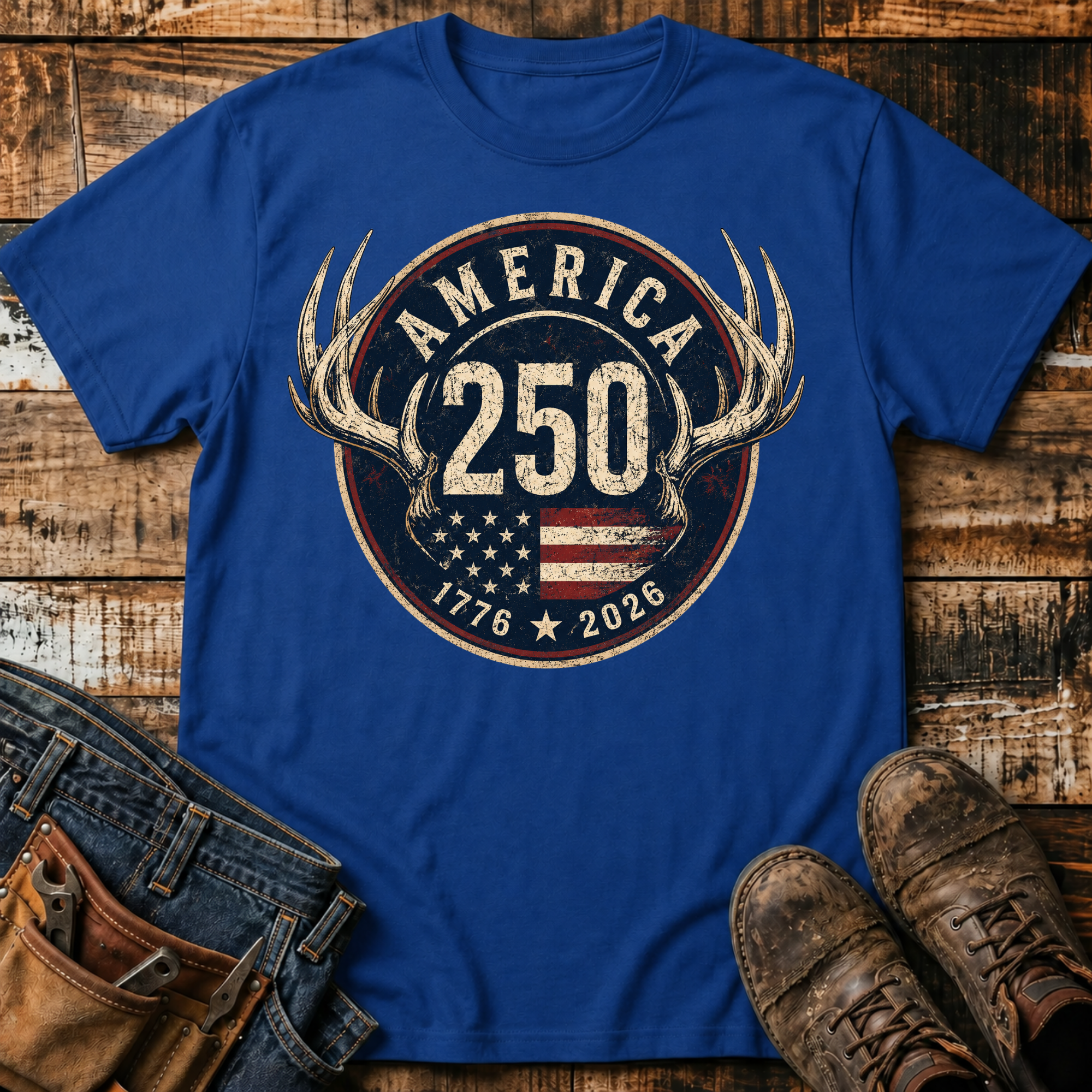 1776-2026 Antler T-Shirt