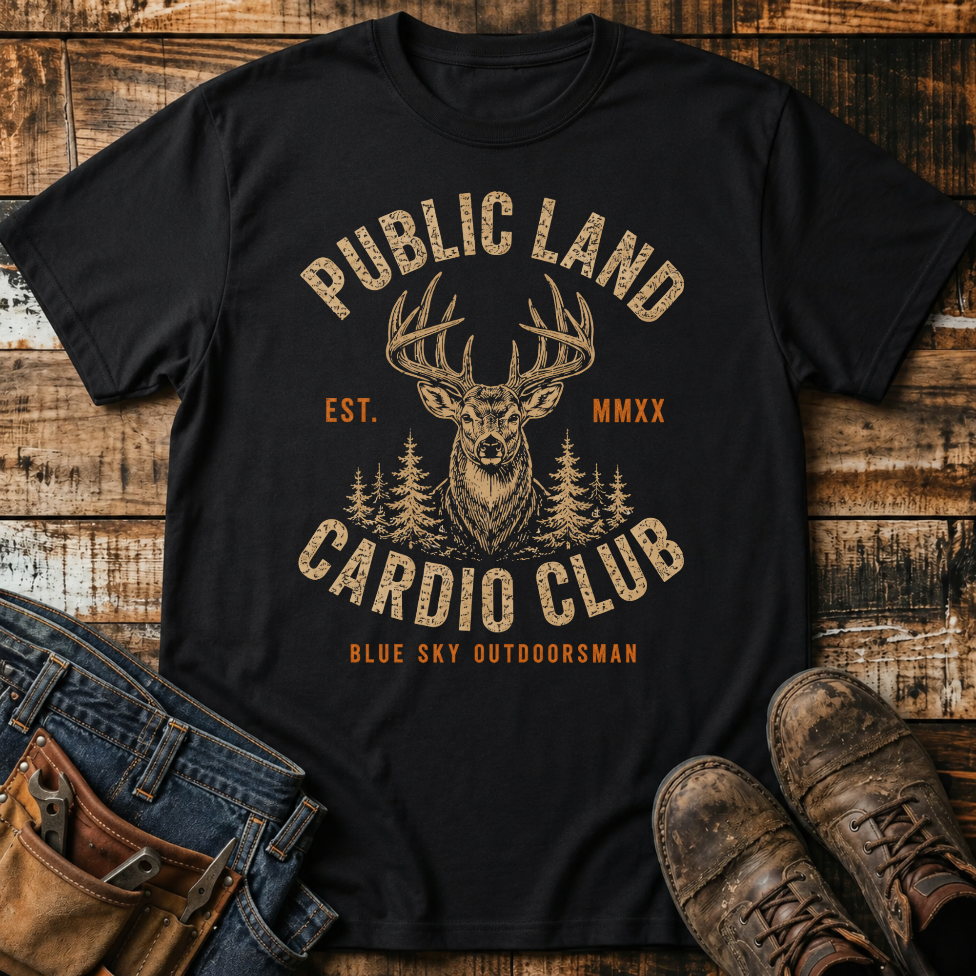 Public Land Cardio Club T-Shirt