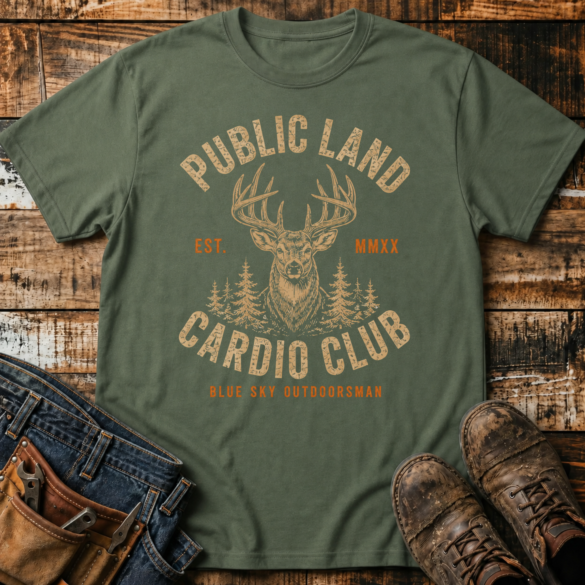 Public Land Cardio Club T-Shirt