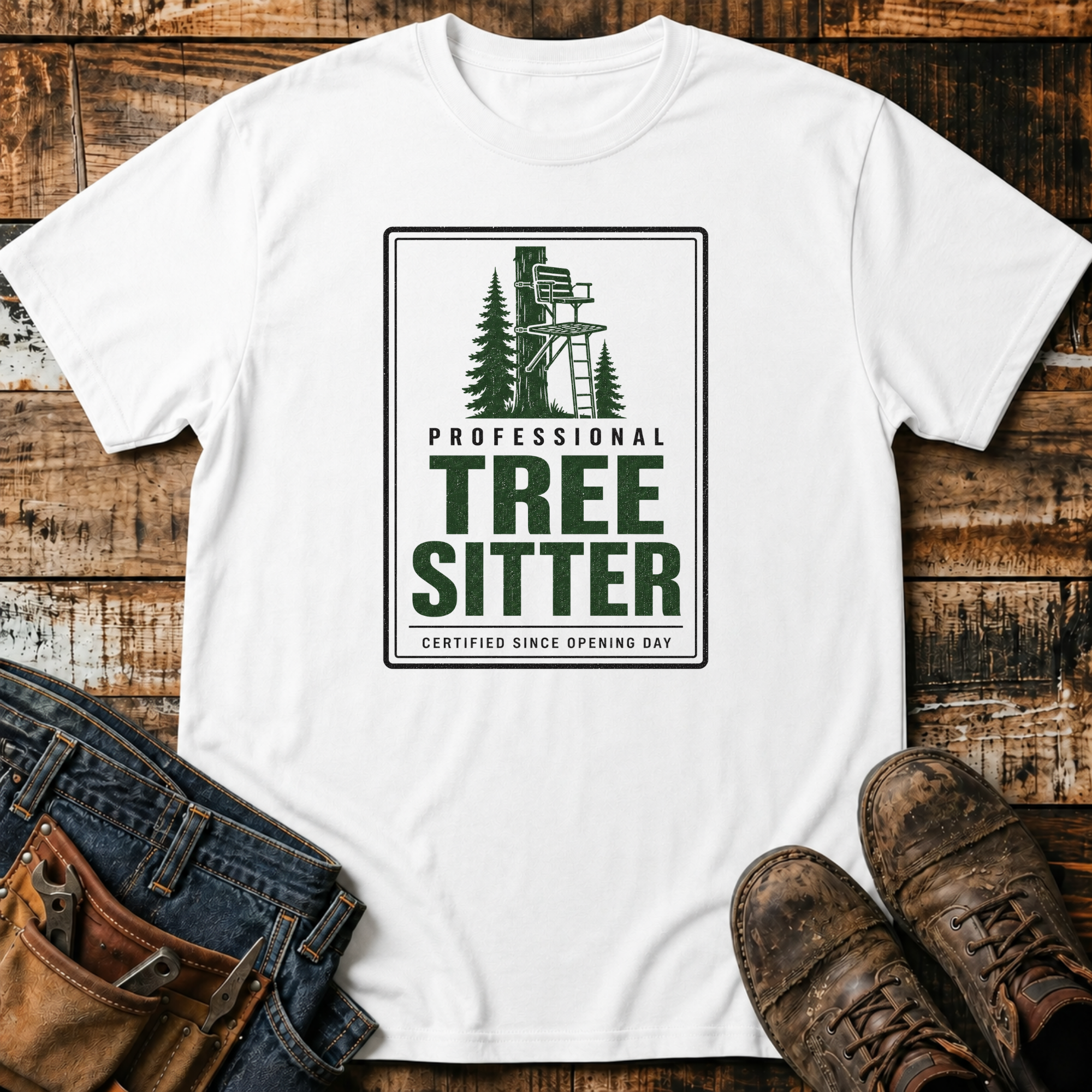 Professional Tree Sitter T-Shirt