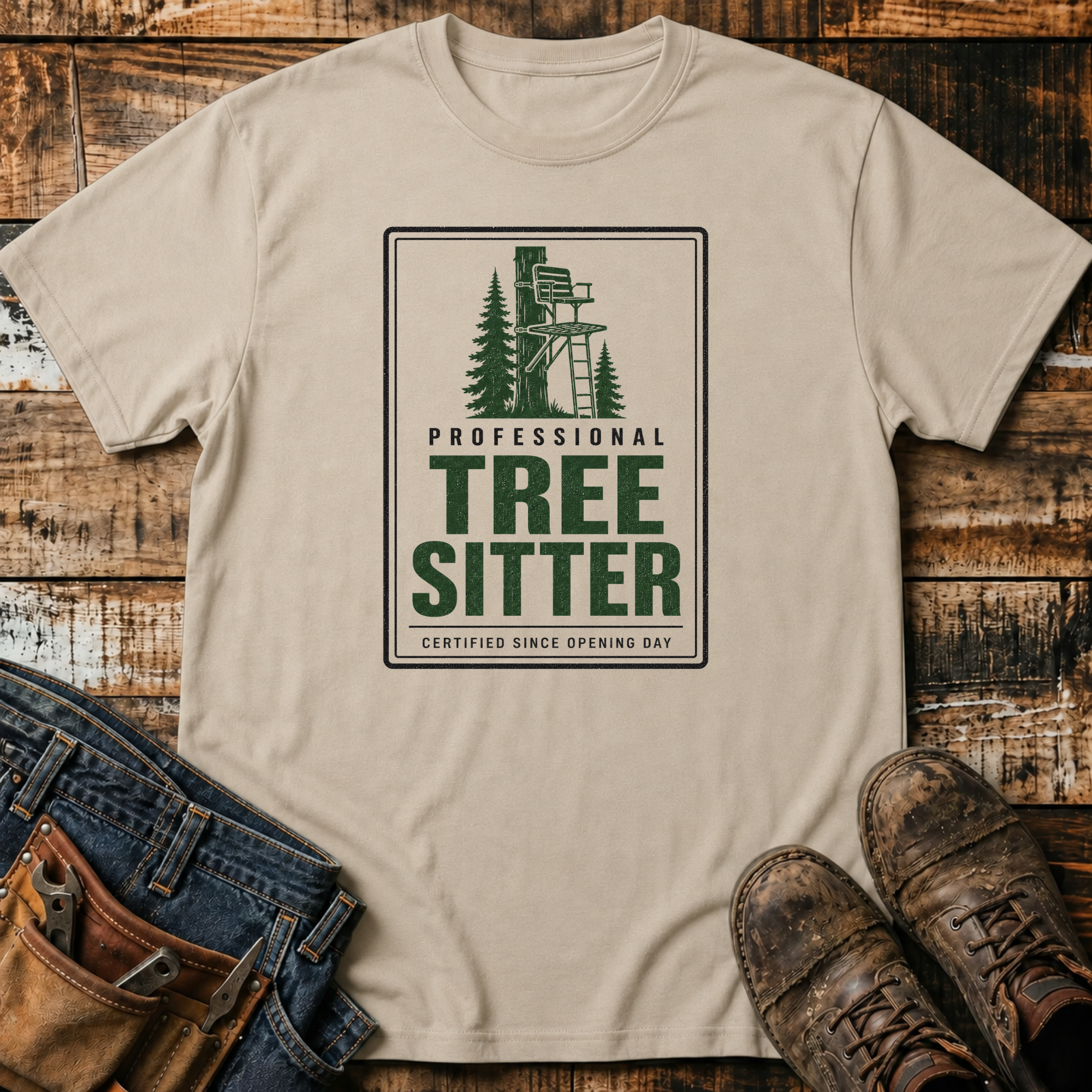 Professional Tree Sitter T-Shirt