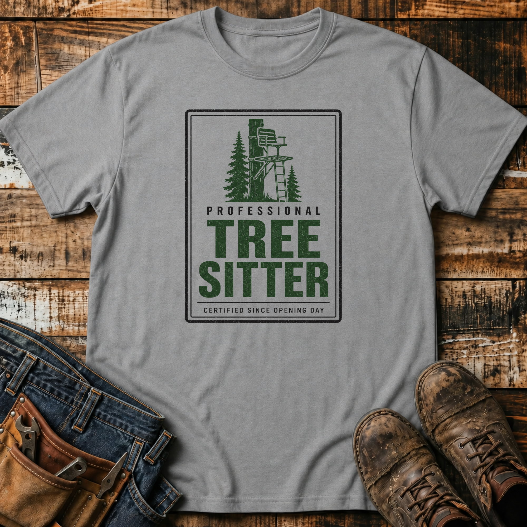 Professional Tree Sitter T-Shirt