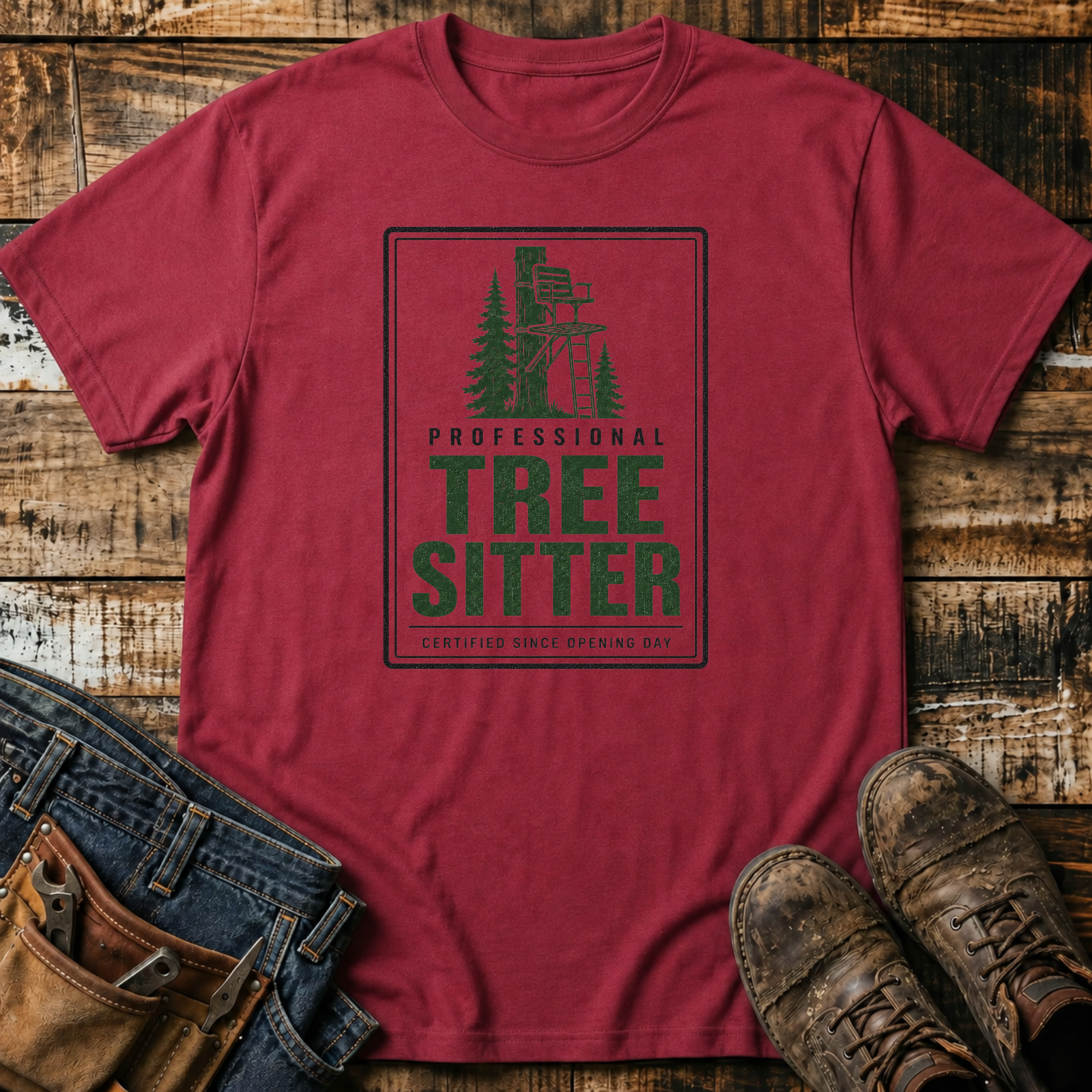 Professional Tree Sitter T-Shirt