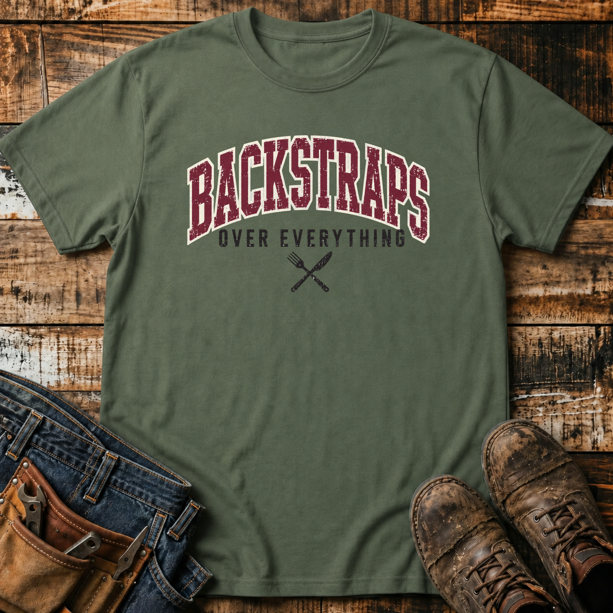 Backstraps T-Shirt