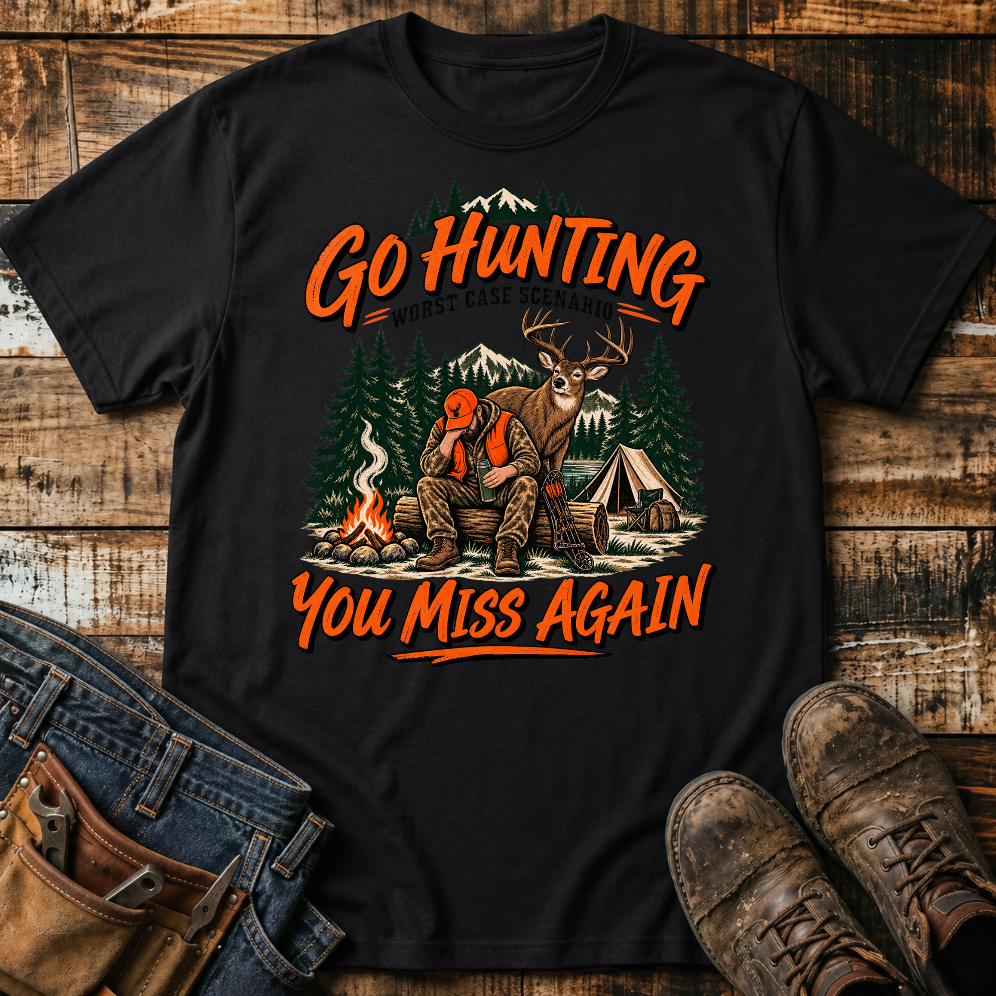 Go Hunting T‑Shirt