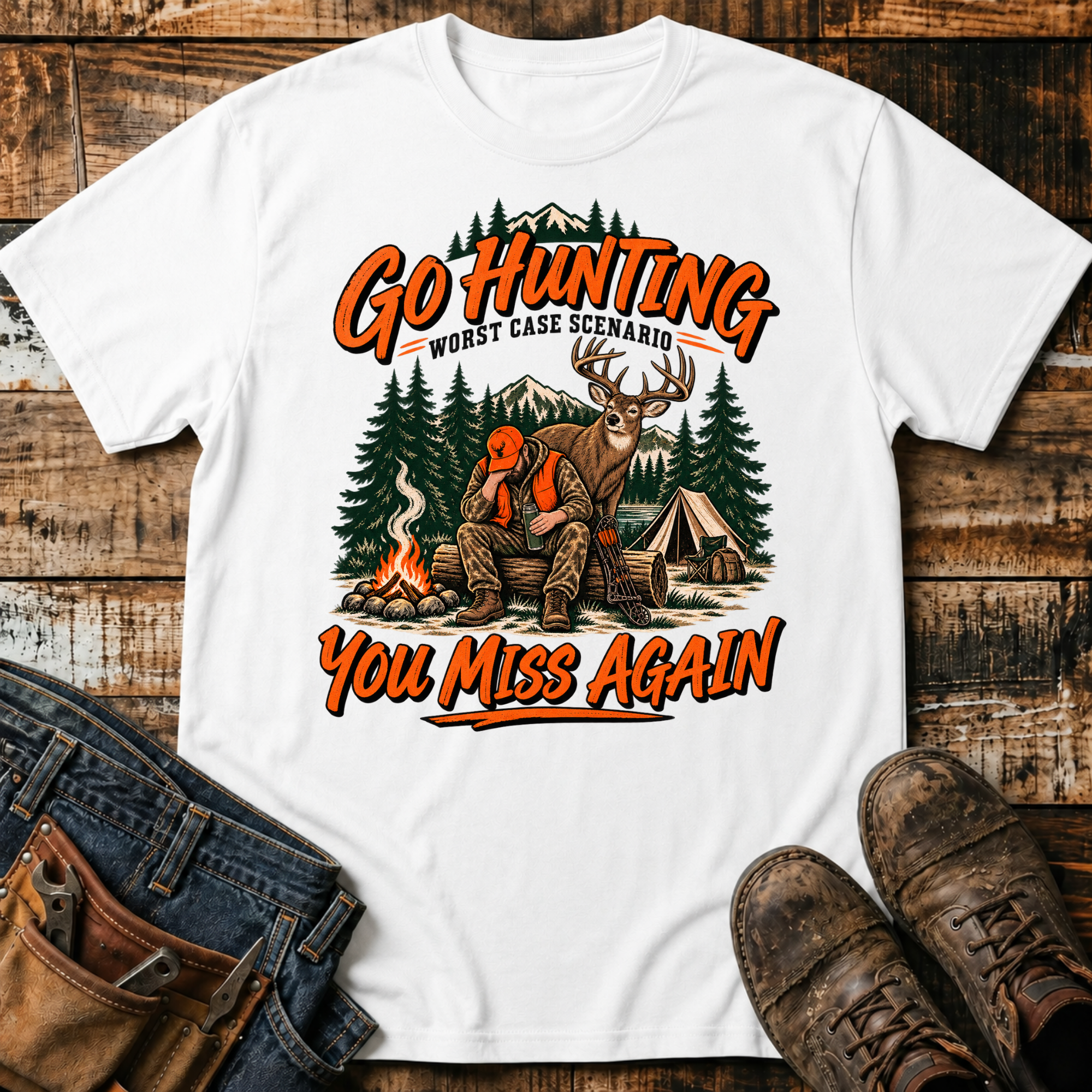 Go Hunting T‑Shirt