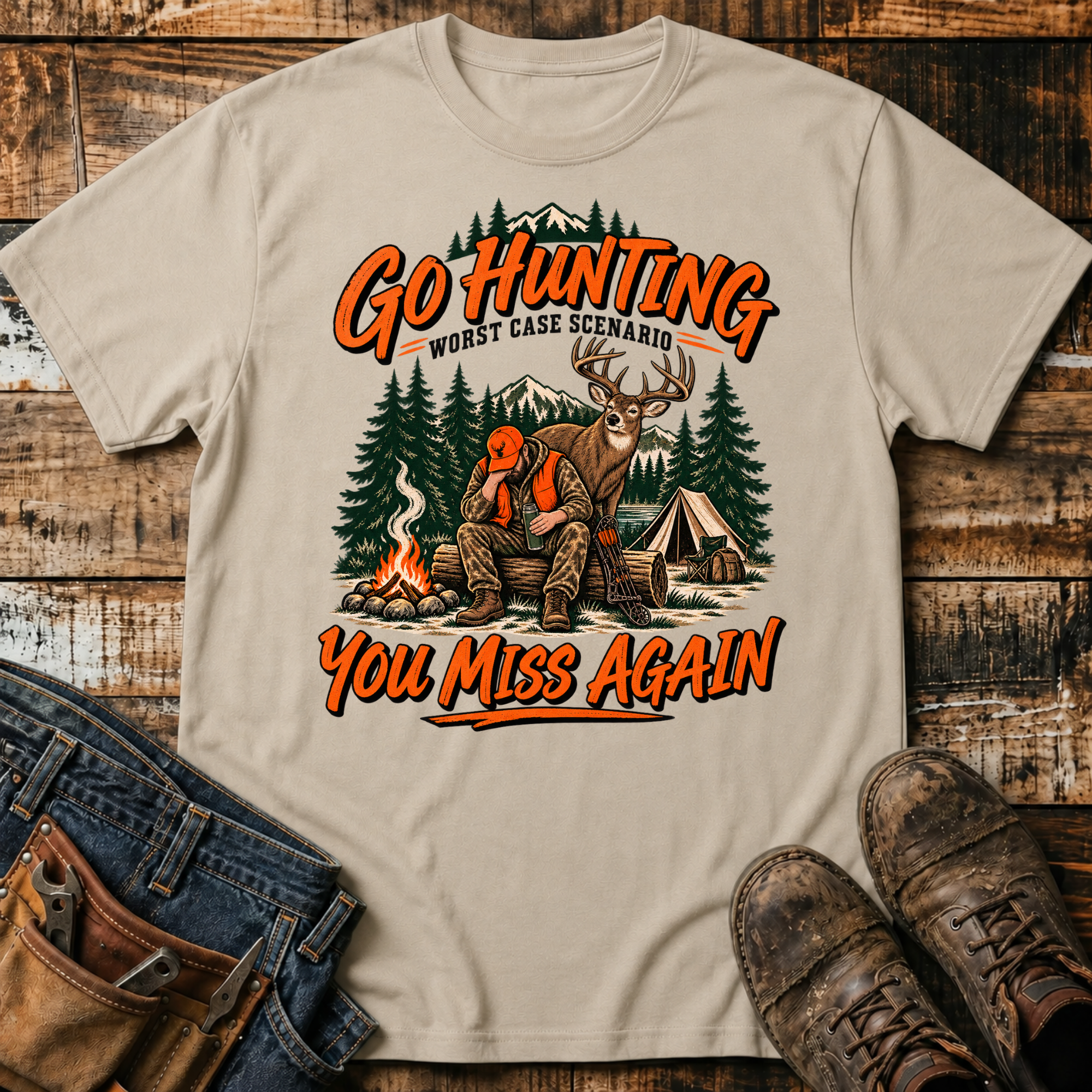 Go Hunting T‑Shirt