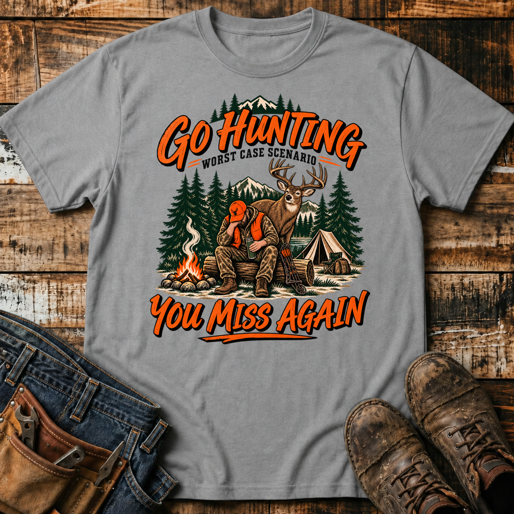 Go Hunting T‑Shirt