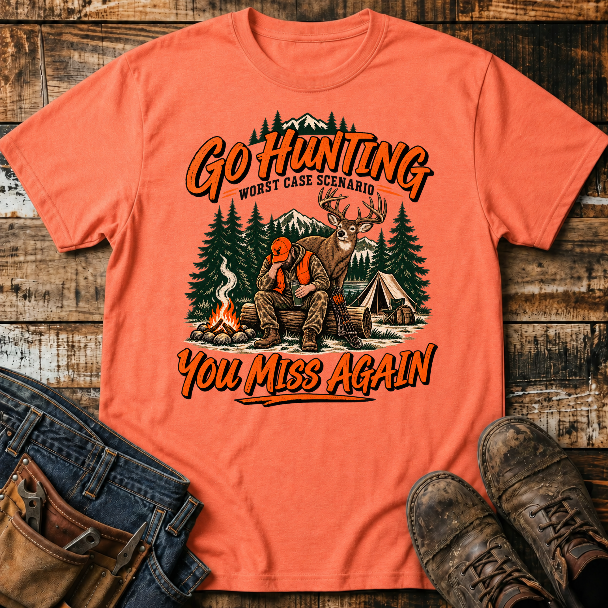Go Hunting T‑Shirt
