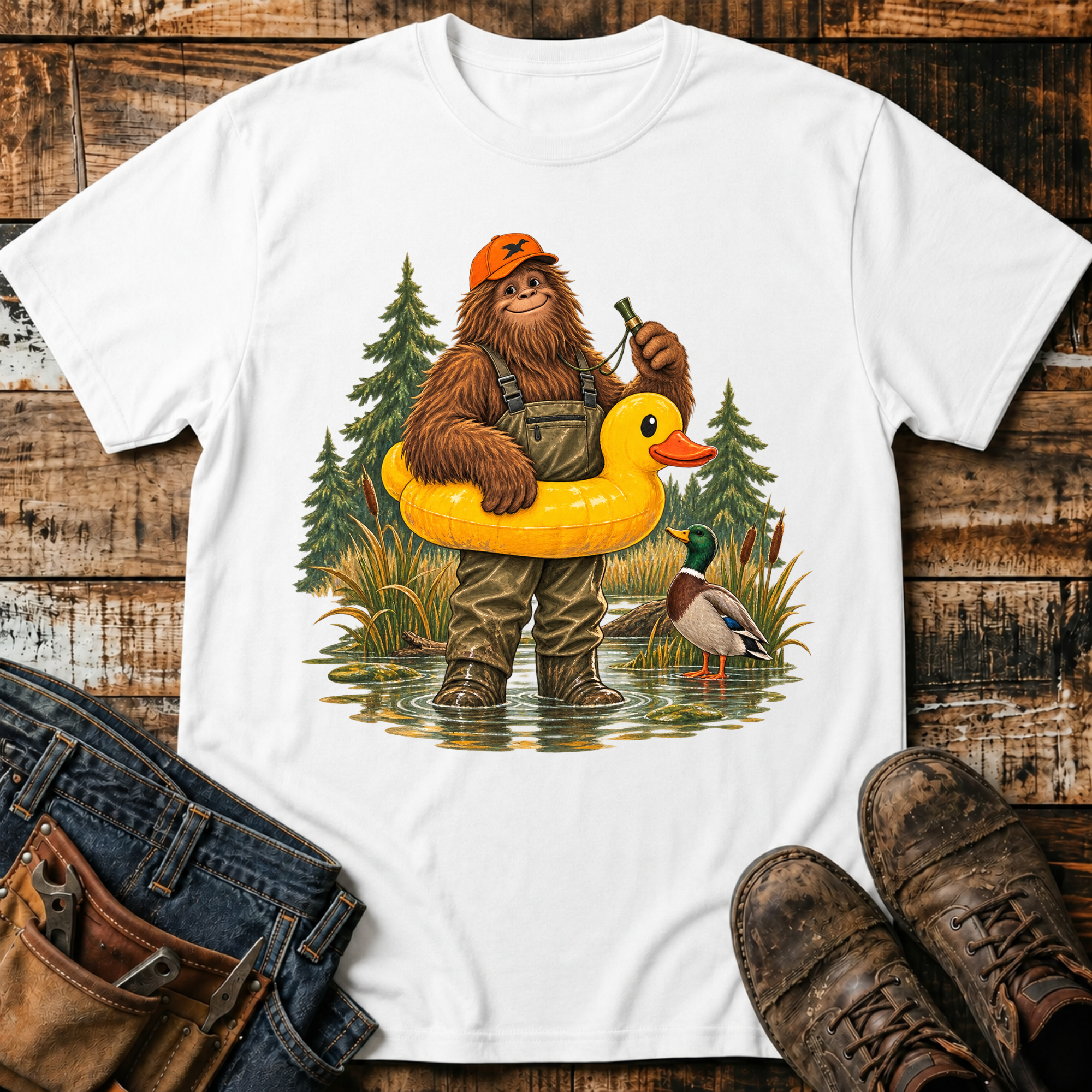 Bigfoot Ducky T-Shirt