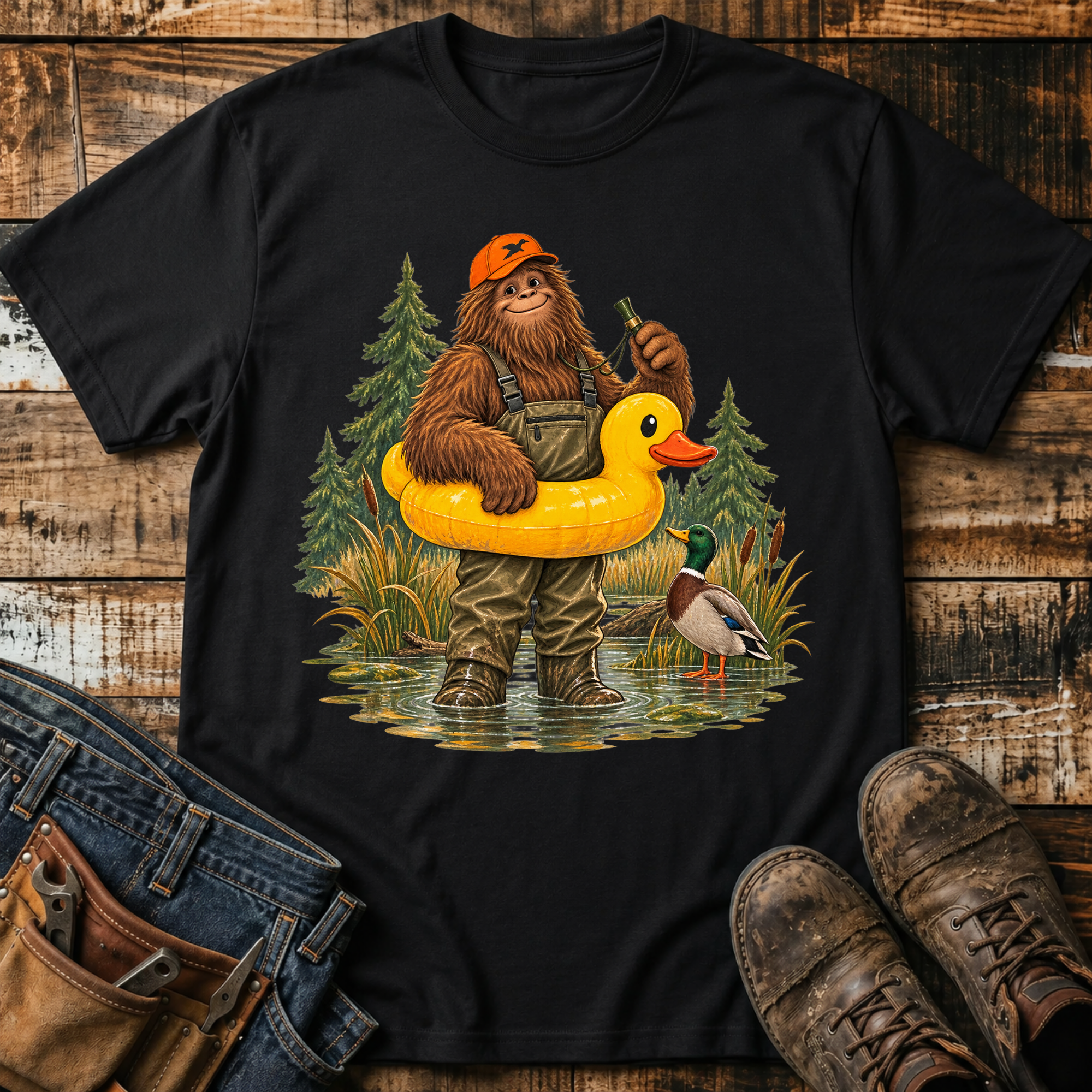 Bigfoot Ducky T-Shirt