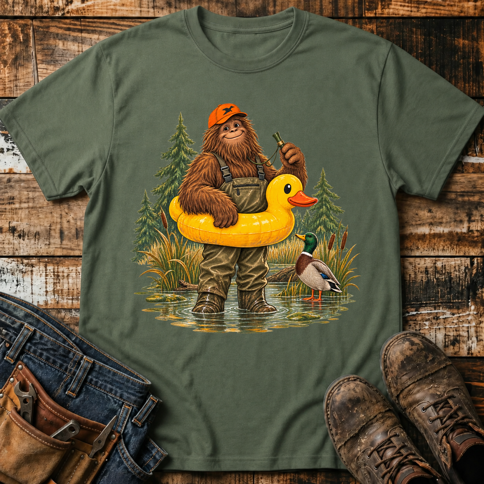 Bigfoot Ducky T-Shirt