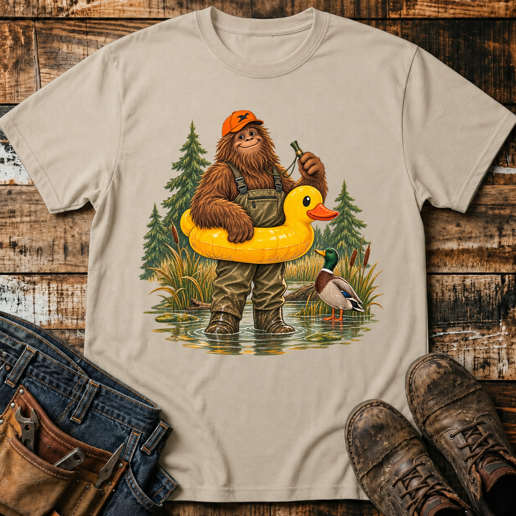 Bigfoot Ducky T-Shirt