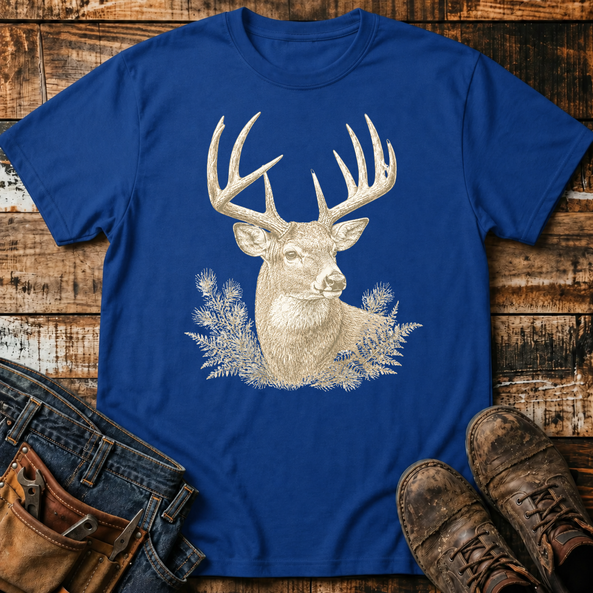 Buck Portrait T-Shirt