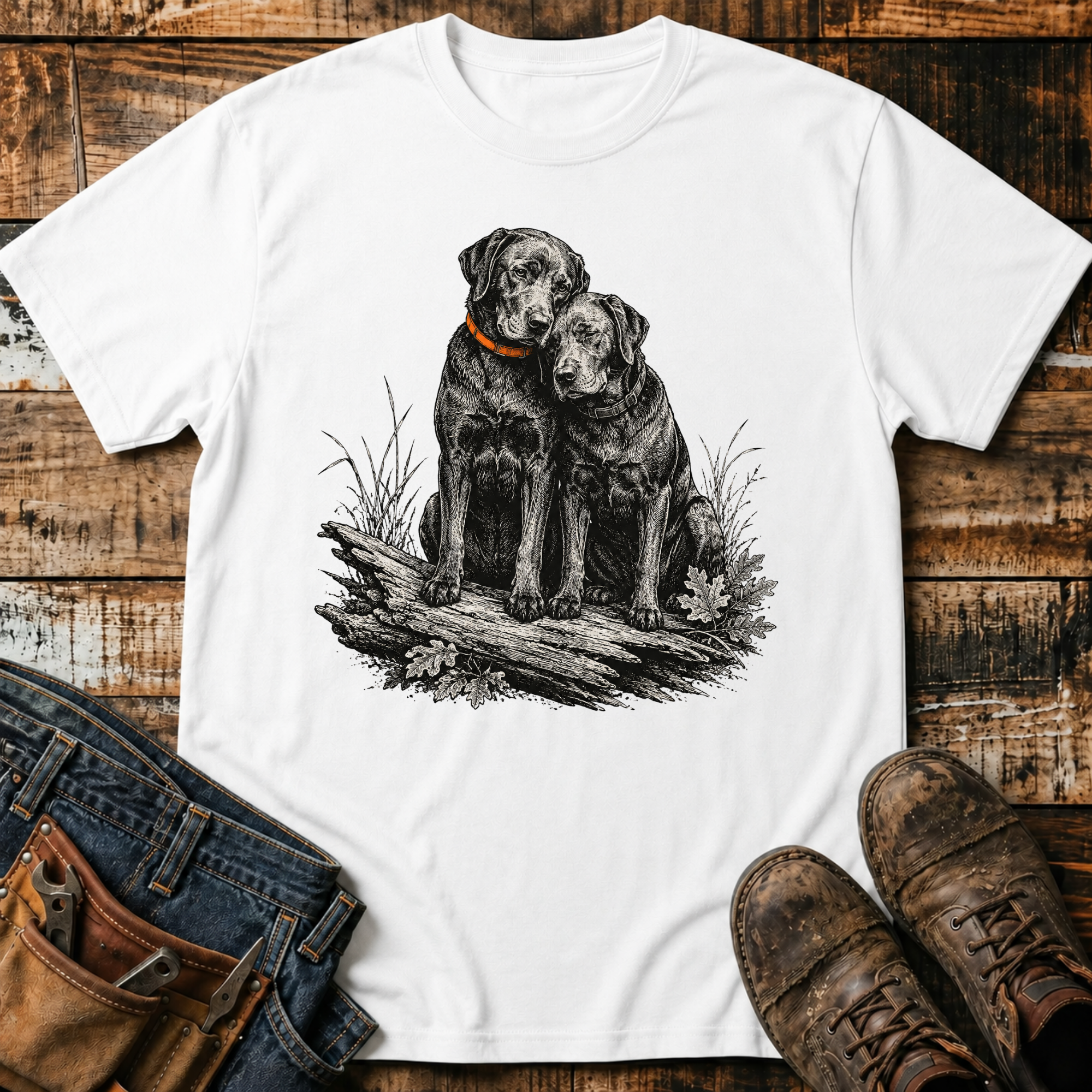Labrador Mom & Pup T-Shirt