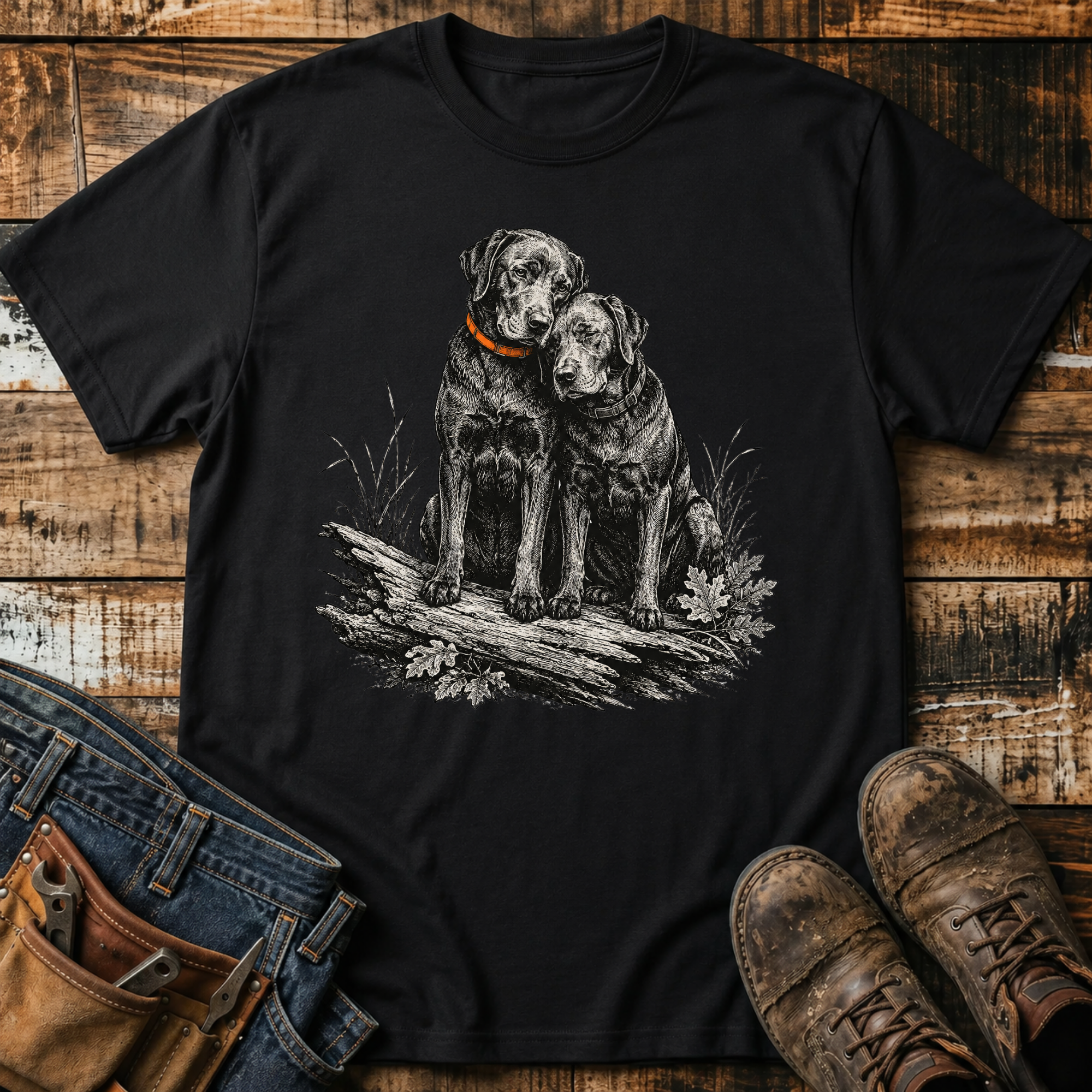 Labrador Mom & Pup T-Shirt