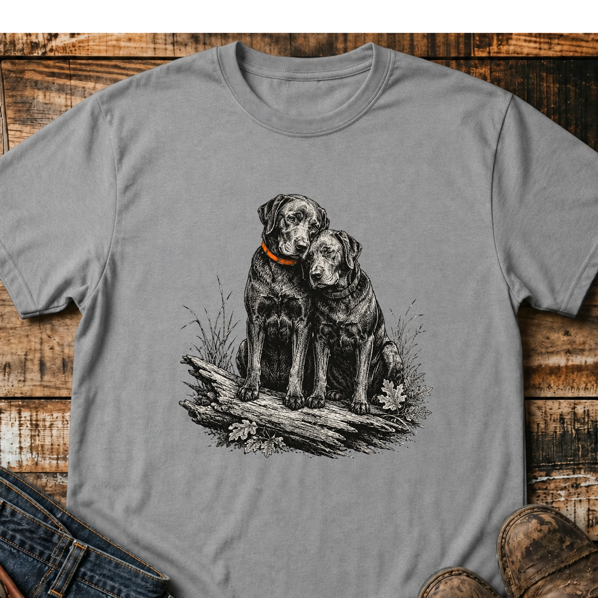 Labrador Mom & Pup T-Shirt