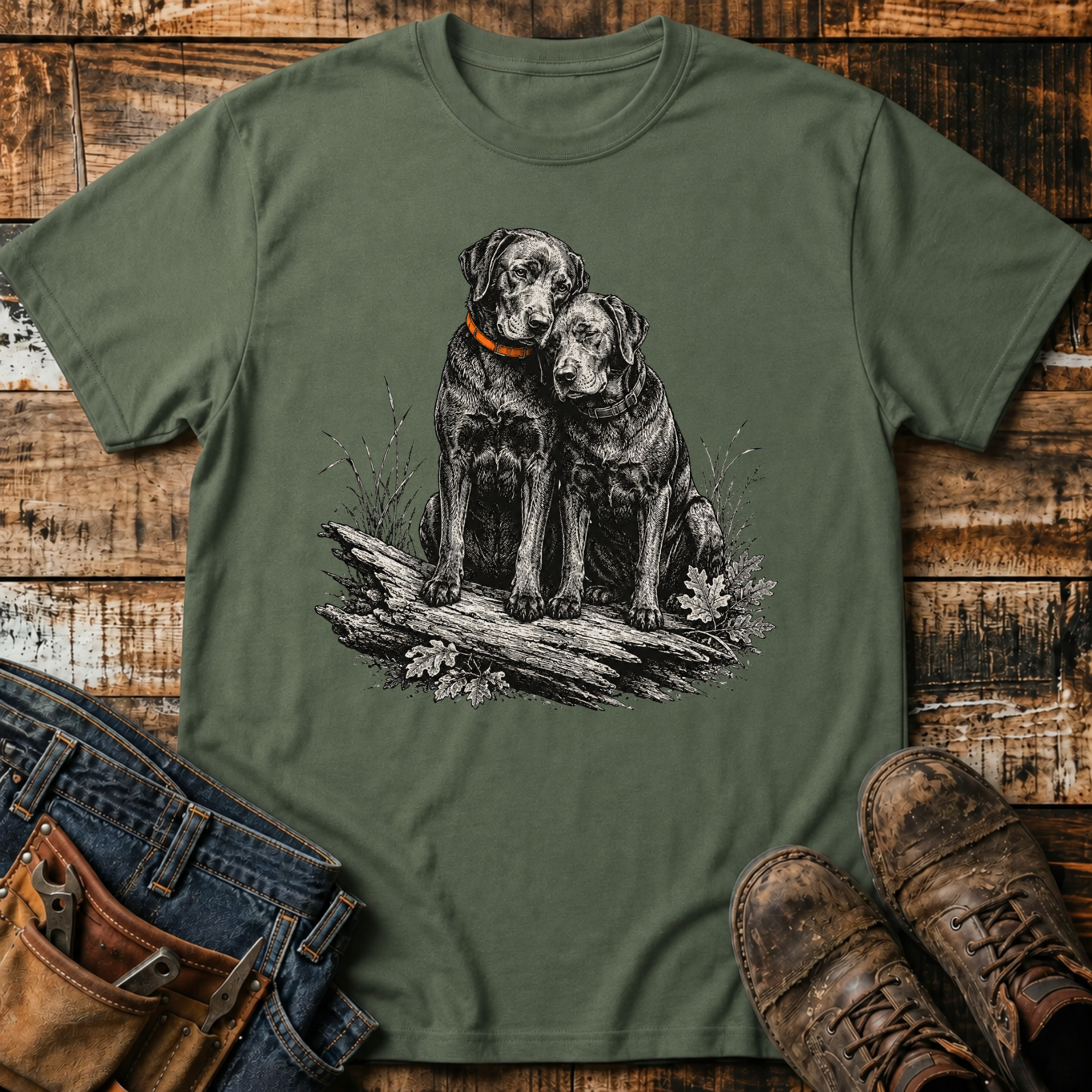 Labrador Mom & Pup T-Shirt