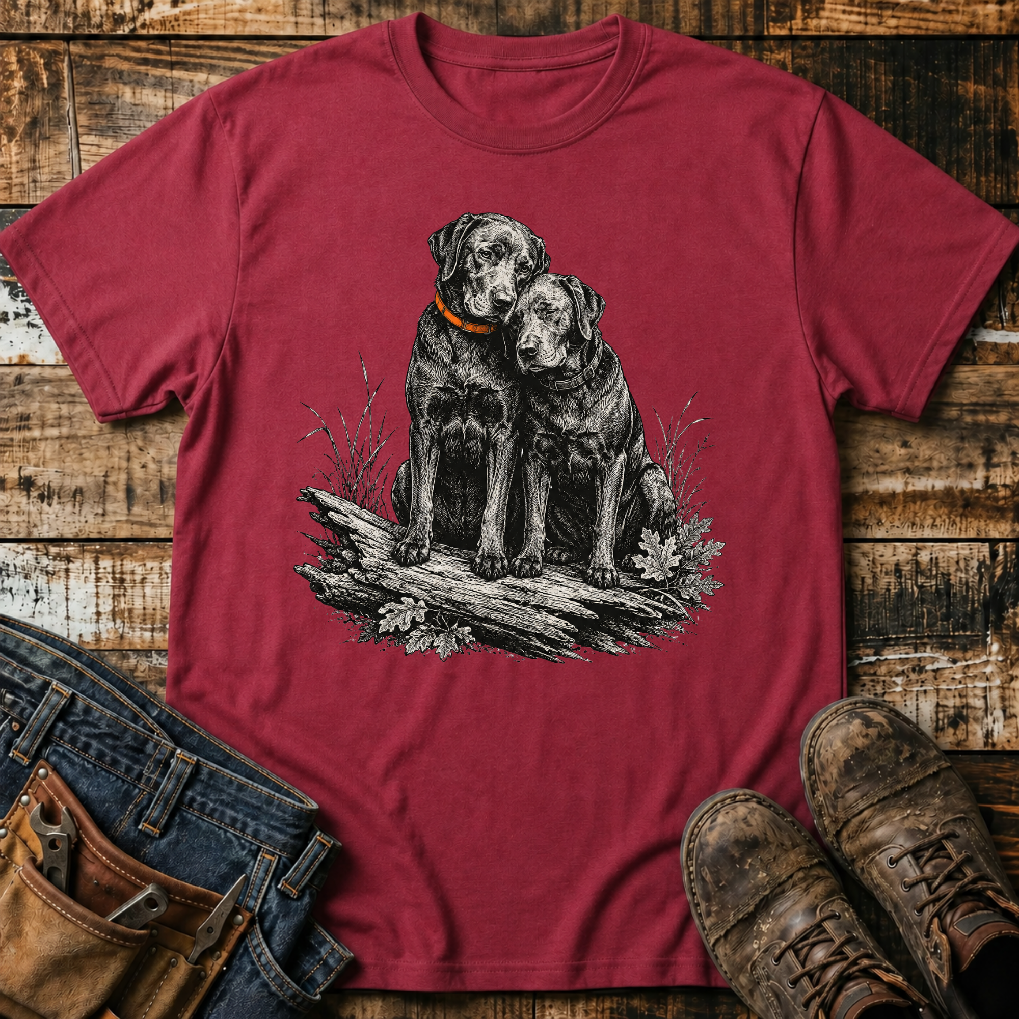 Labrador Mom & Pup T-Shirt