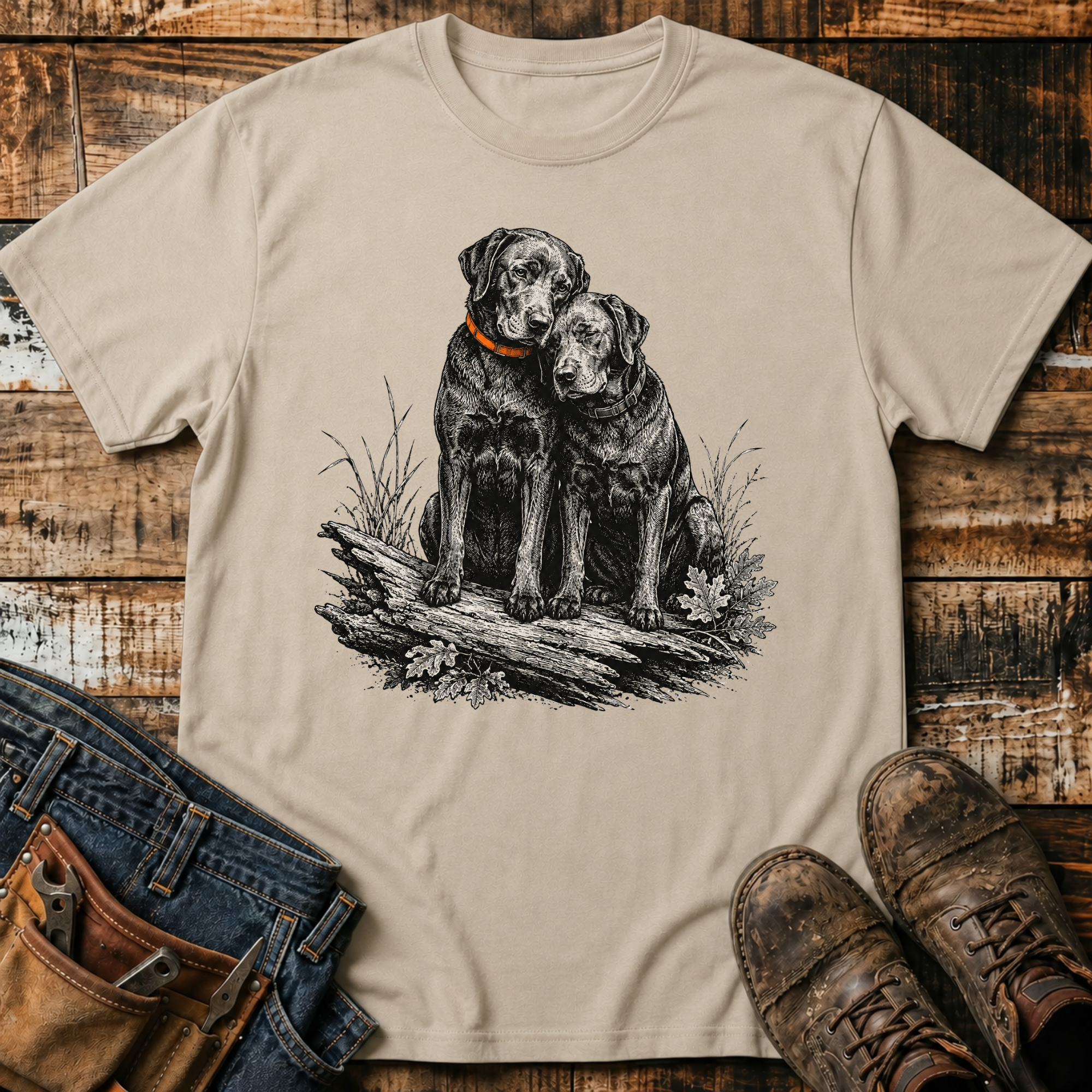 Labrador Mom & Pup T-Shirt