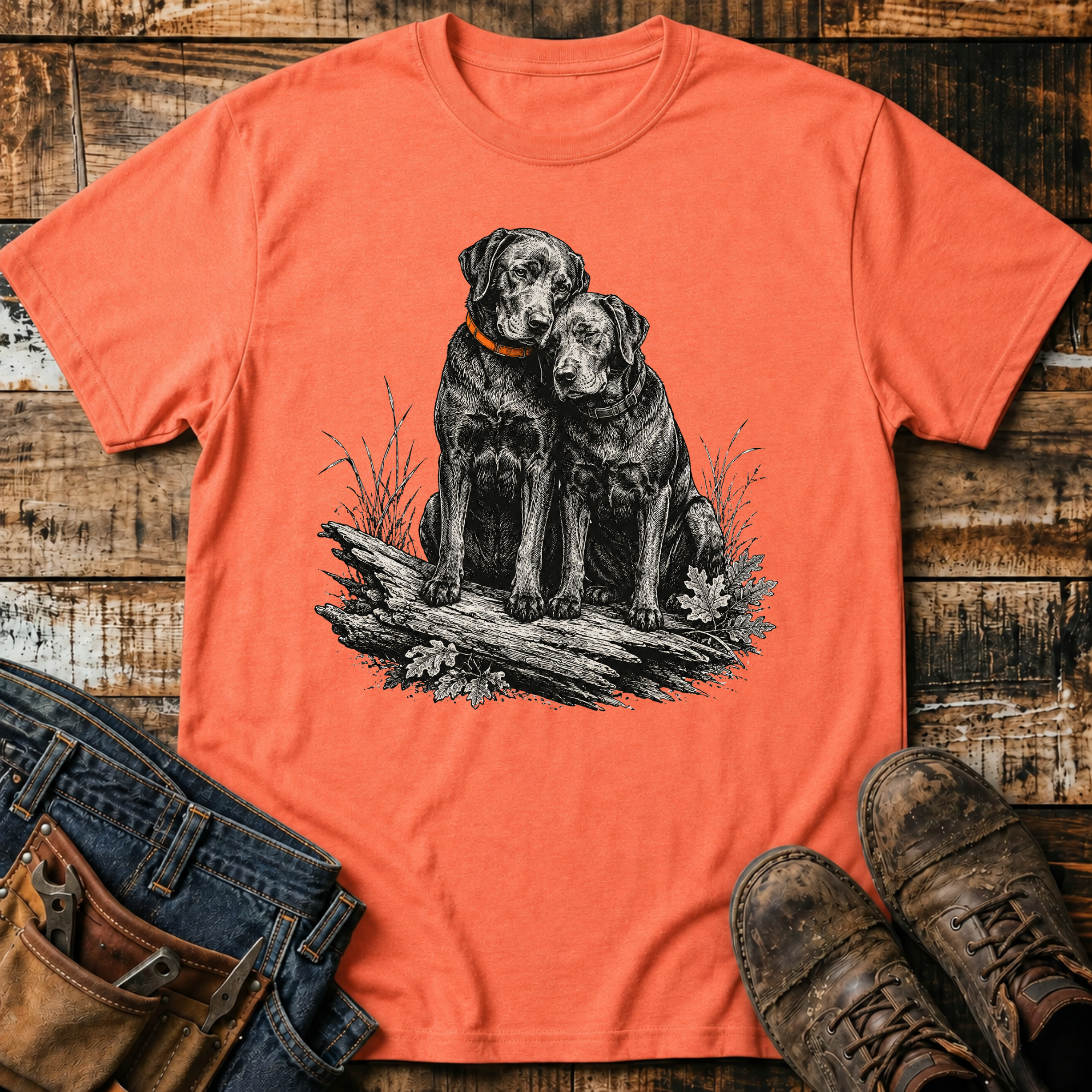 Labrador Mom & Pup T-Shirt