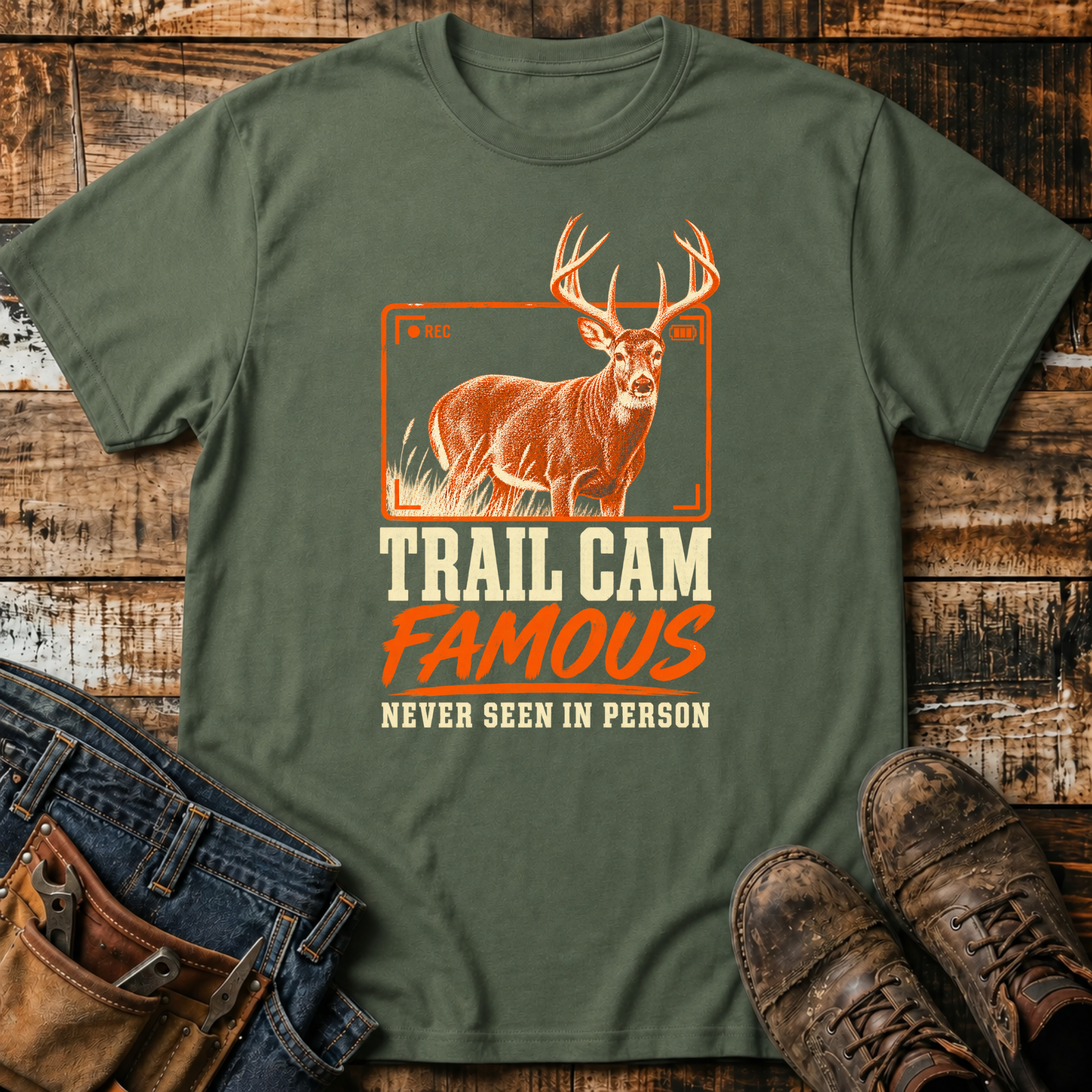 Deer Famous Graphic T-Shirt