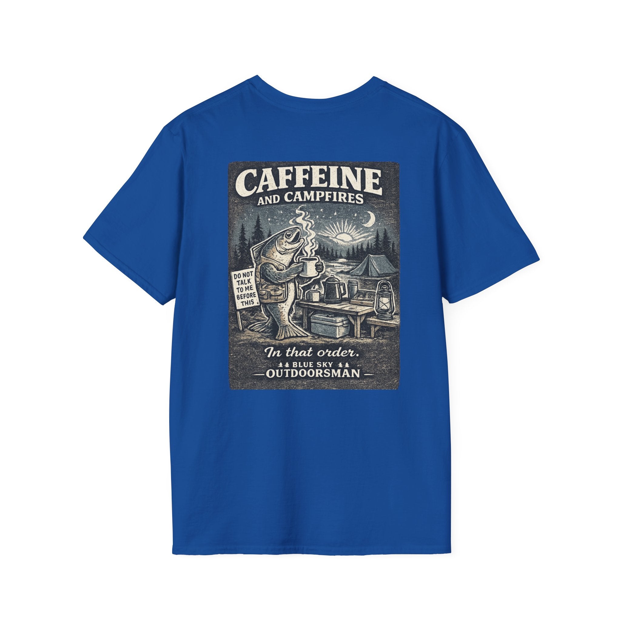 Caffeine & Campfires T-Shirt