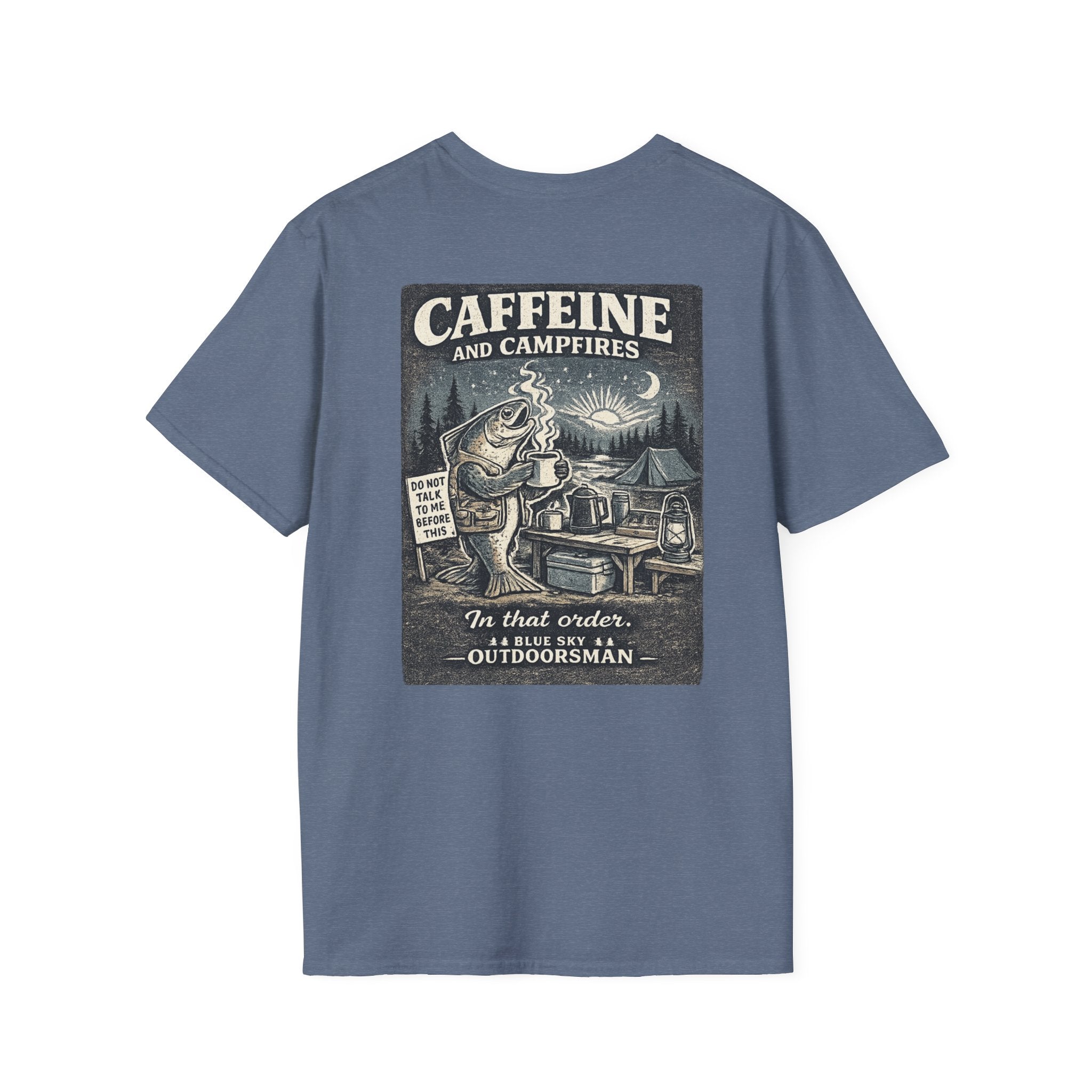 Caffeine & Campfires T-Shirt