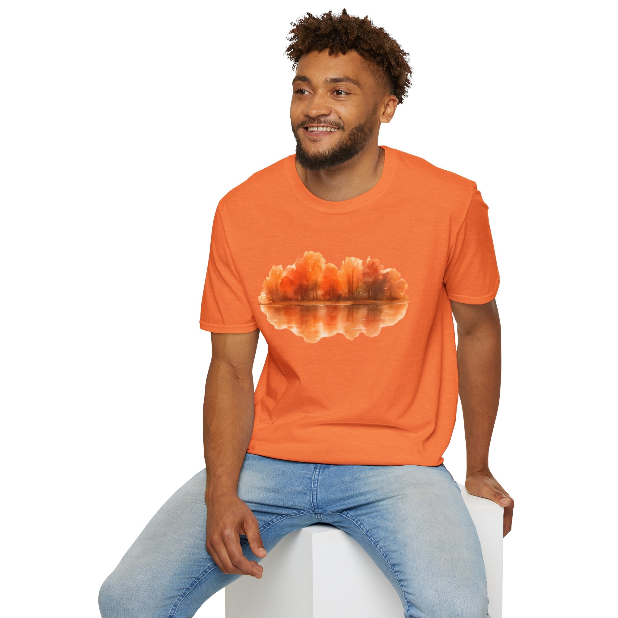 Autumn Lake Reflection T-Shirt