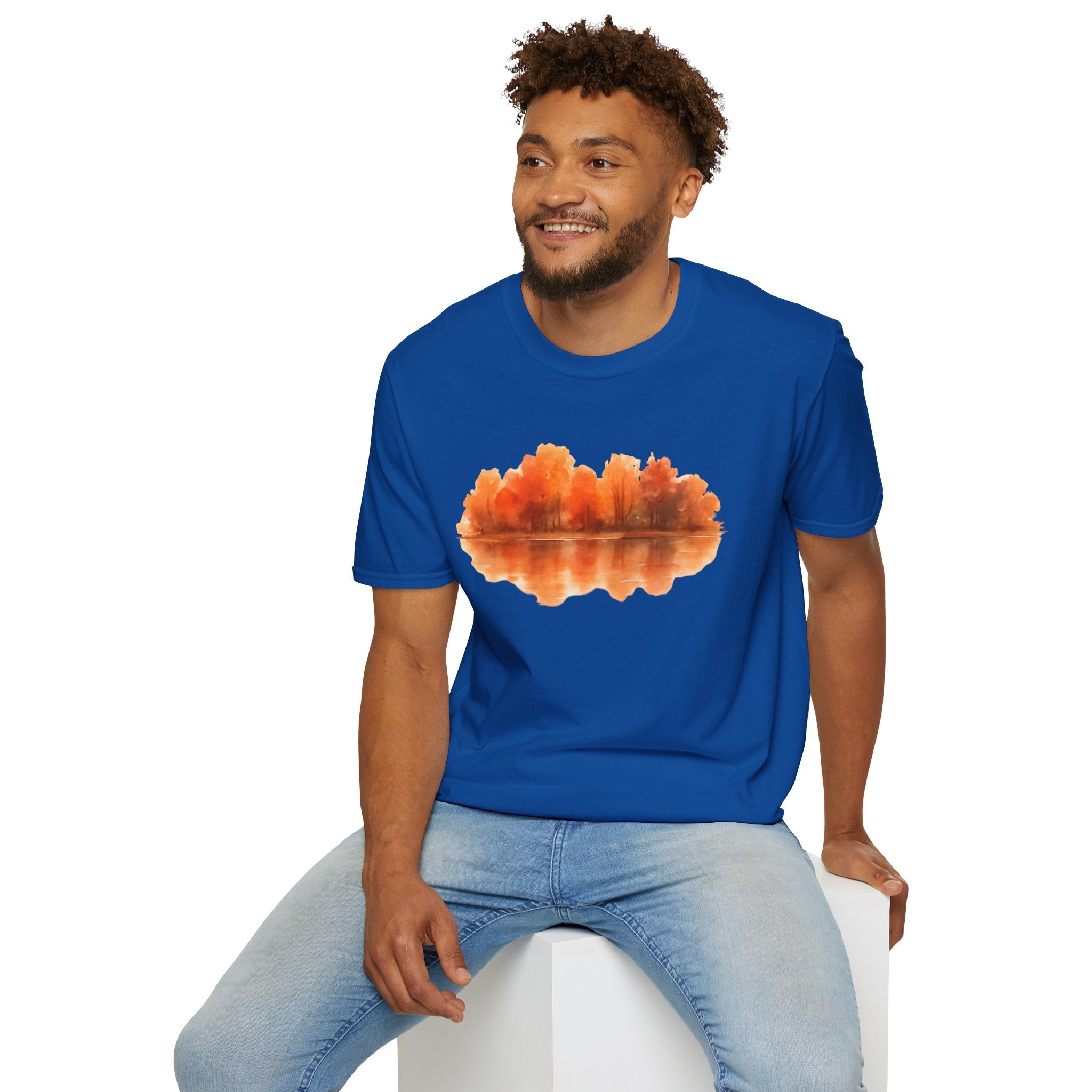 Autumn Lake Reflection T-Shirt