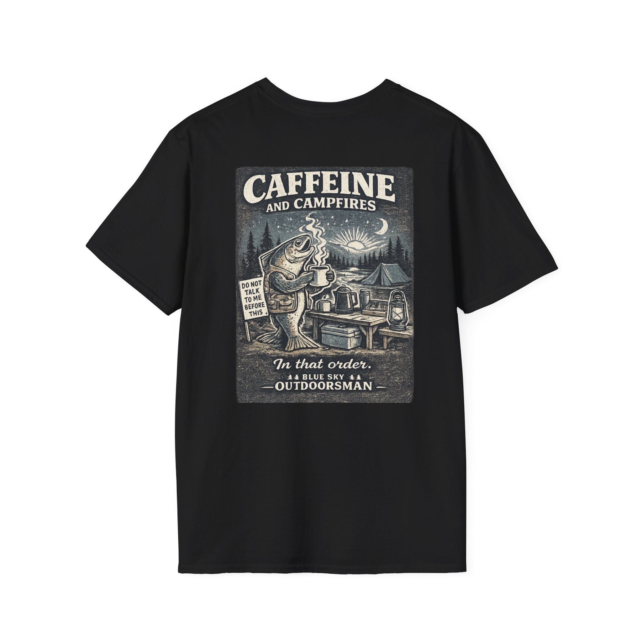 Caffeine & Campfires T-Shirt
