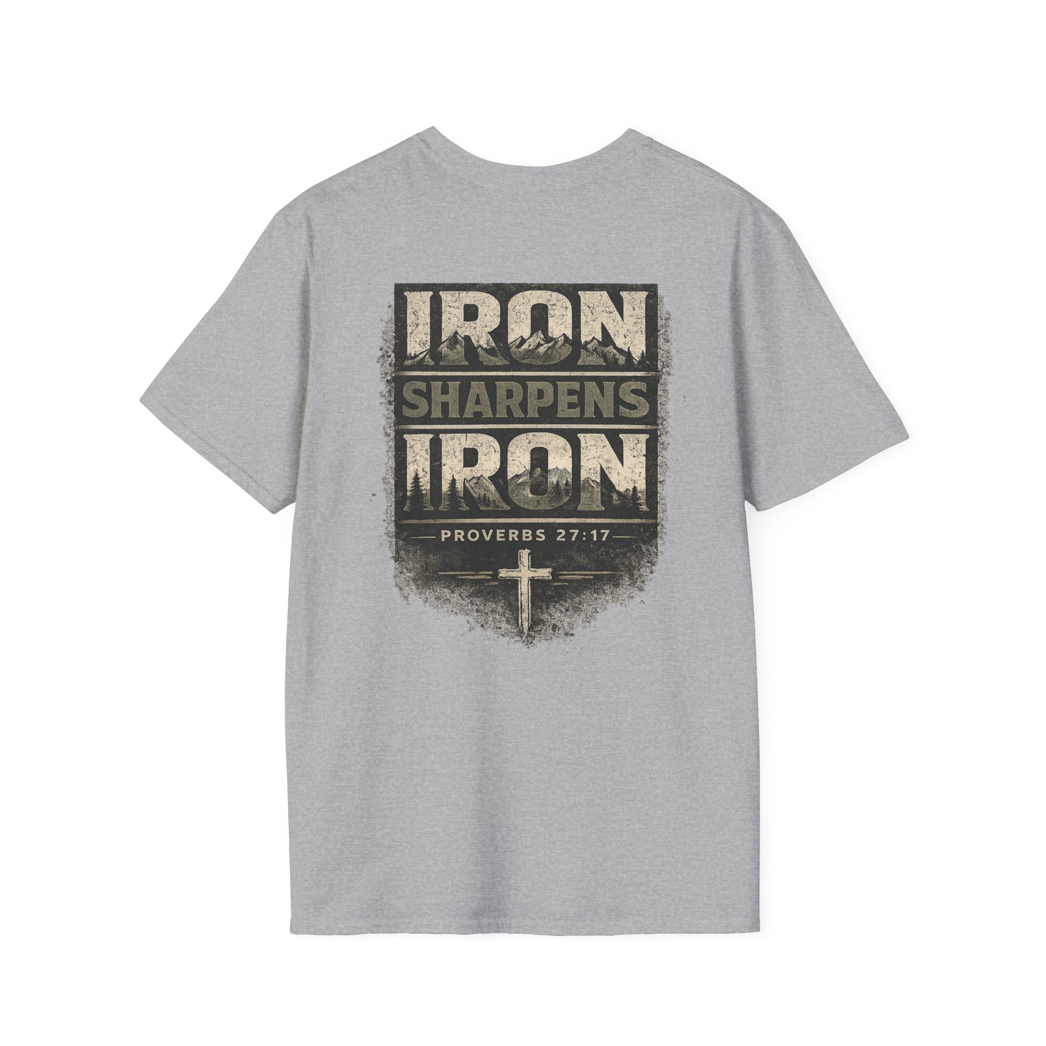 Iron Sharpens Iron Christian T-Shirt