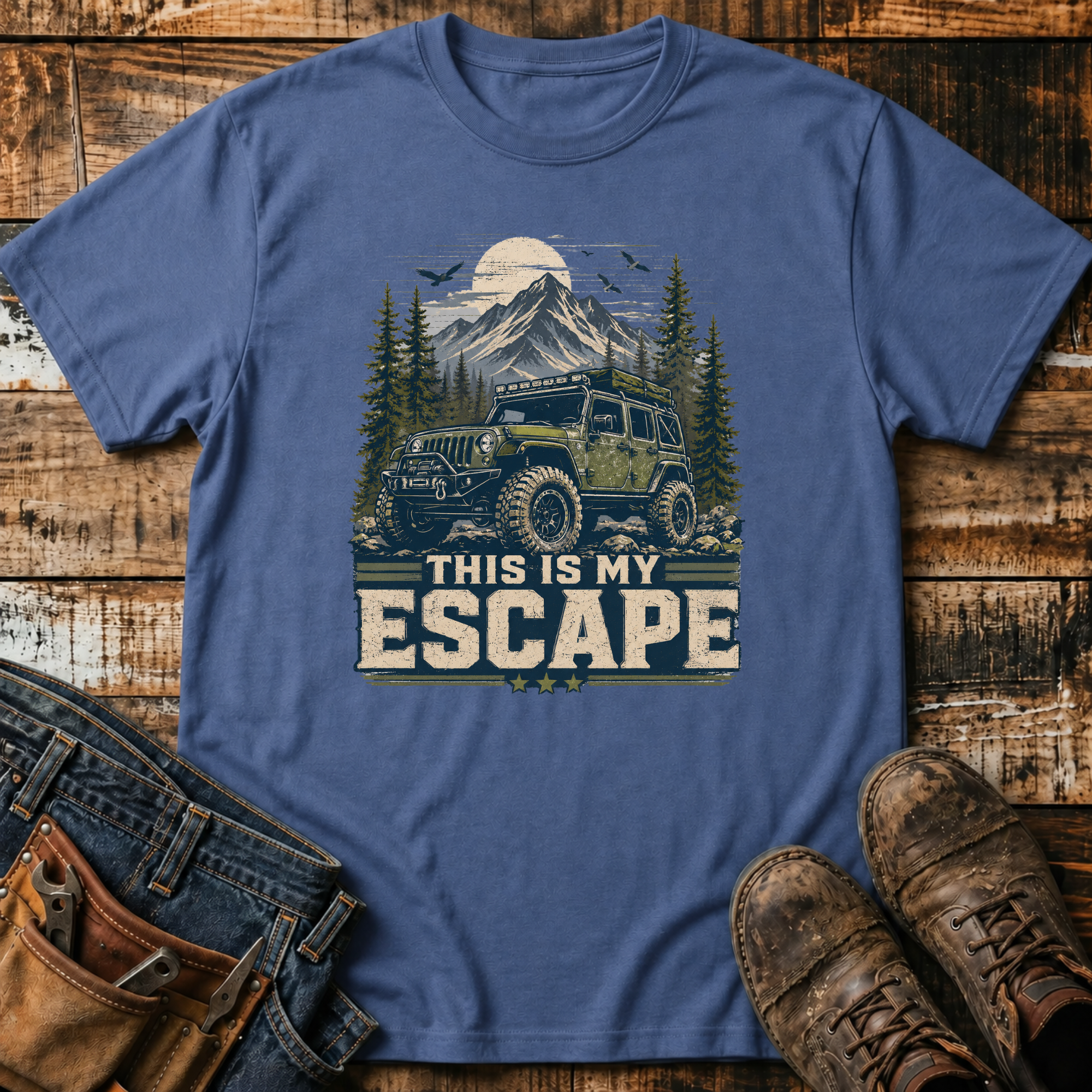 This Is My Escape Jeep T-Shirt
